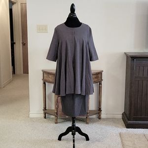Spiegel Dark Gray 2 Jacket Dress size 14